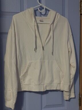 2 Pc. Auden Cream Full-Zip Hoodie & Jogging Pants